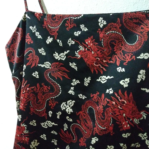 Zara large dragon minidress - Picture 6 of 7